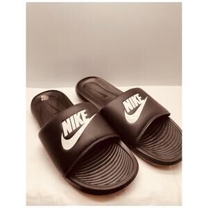 Nike Men's Victori One Slide Sandals with Logo Soft Foam Footbeds Size 15